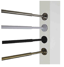 Decorative Mini Tension Rod 1/2 inch diameter Questions & Answers