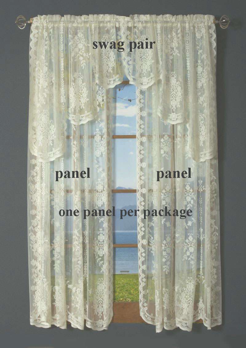 Sterling (Fiona) Scottish Lace Rod Pocket Curtain Panel Questions & Answers