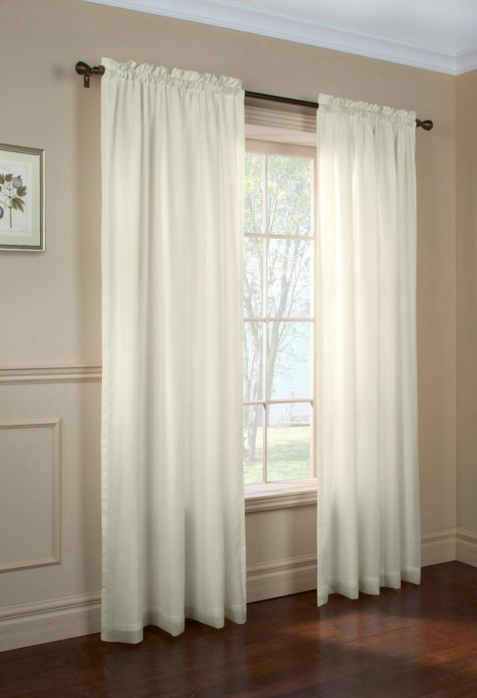 Rhapsody Sheer Voile Curtain Panels Questions & Answers