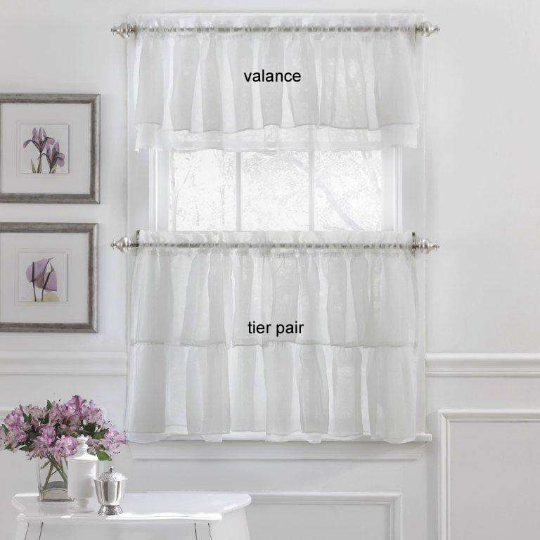 Gypsy Layered Ruffled Tier Curtains and Valance Questions & Answers