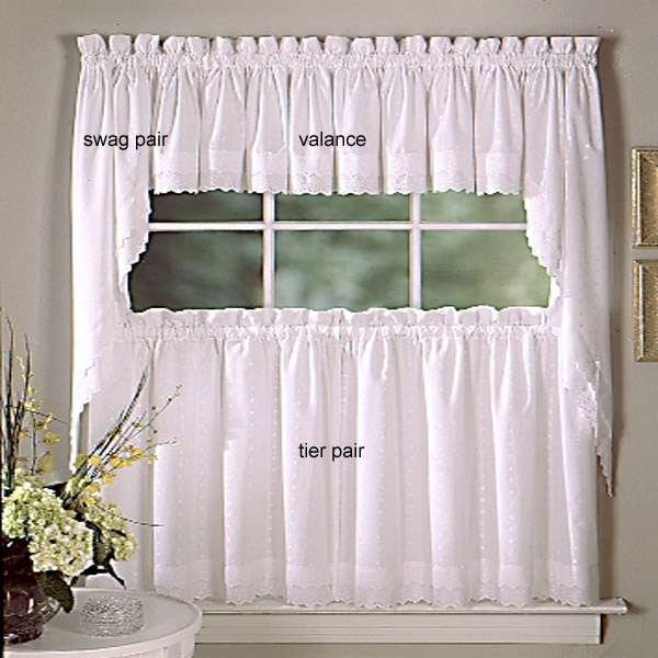 Need to know dimensions of valance, swag, and tier curtains - description incomplete