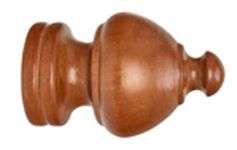 Sherwood - Wood Trends Classic for a 2" diameter pole - Kirsch (single finial) Questions & Answers