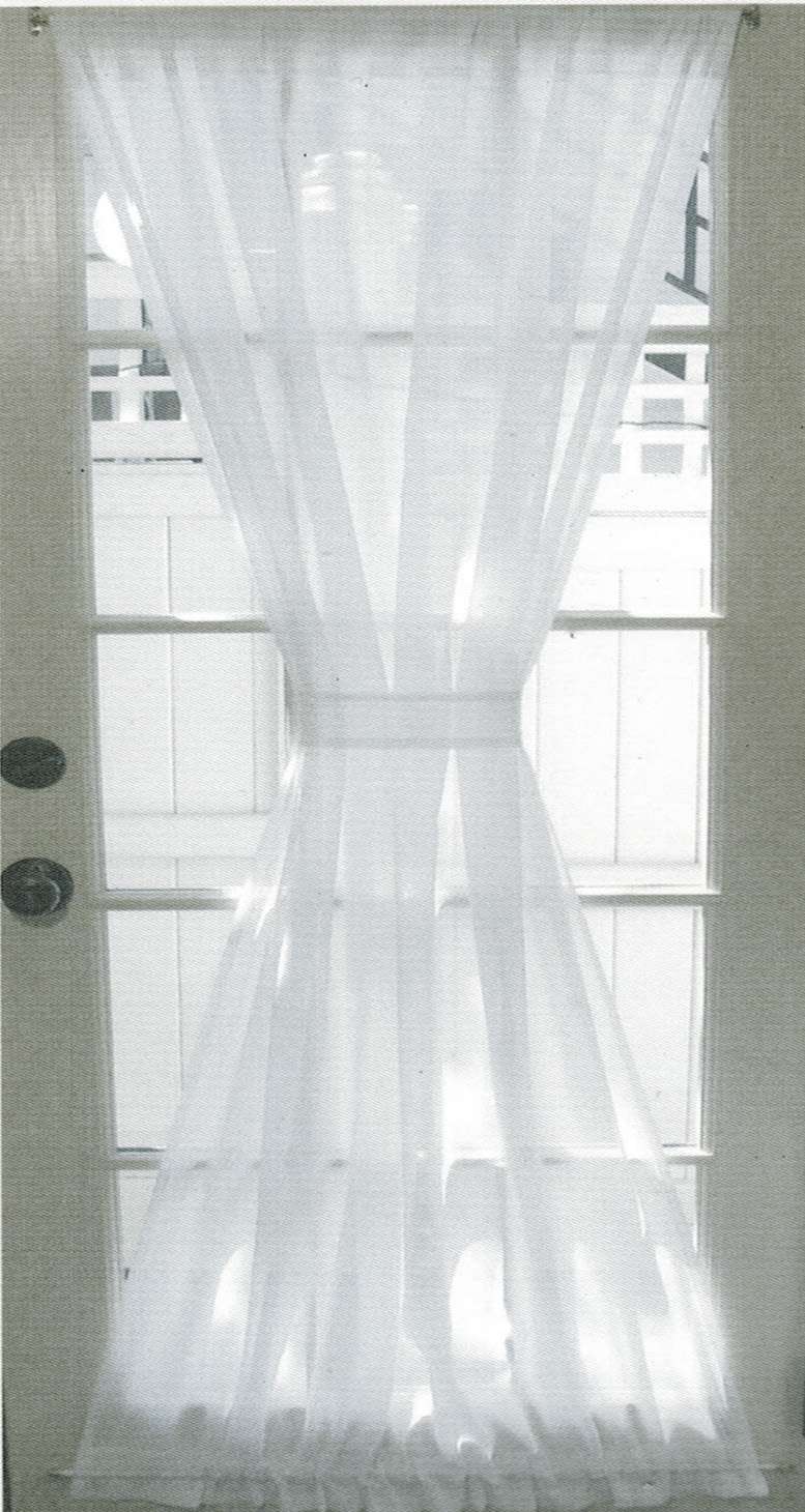 Semi Sheer Door Panels - Sea Glass (4 sizes) Questions & Answers