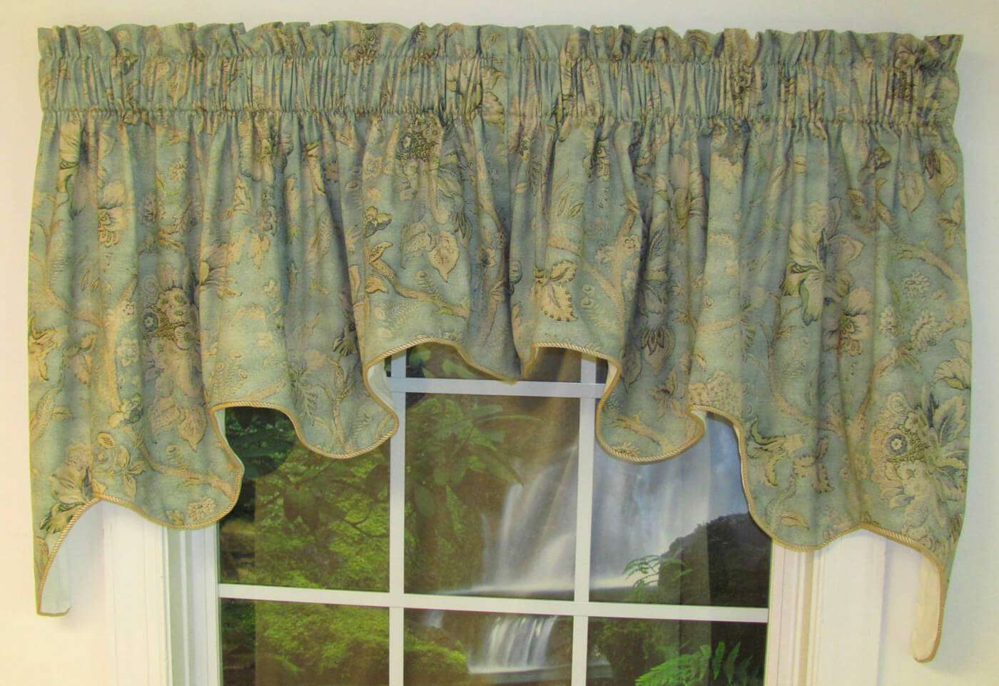 Odessa Blue Duchess Valance - CLEARANCE Questions & Answers