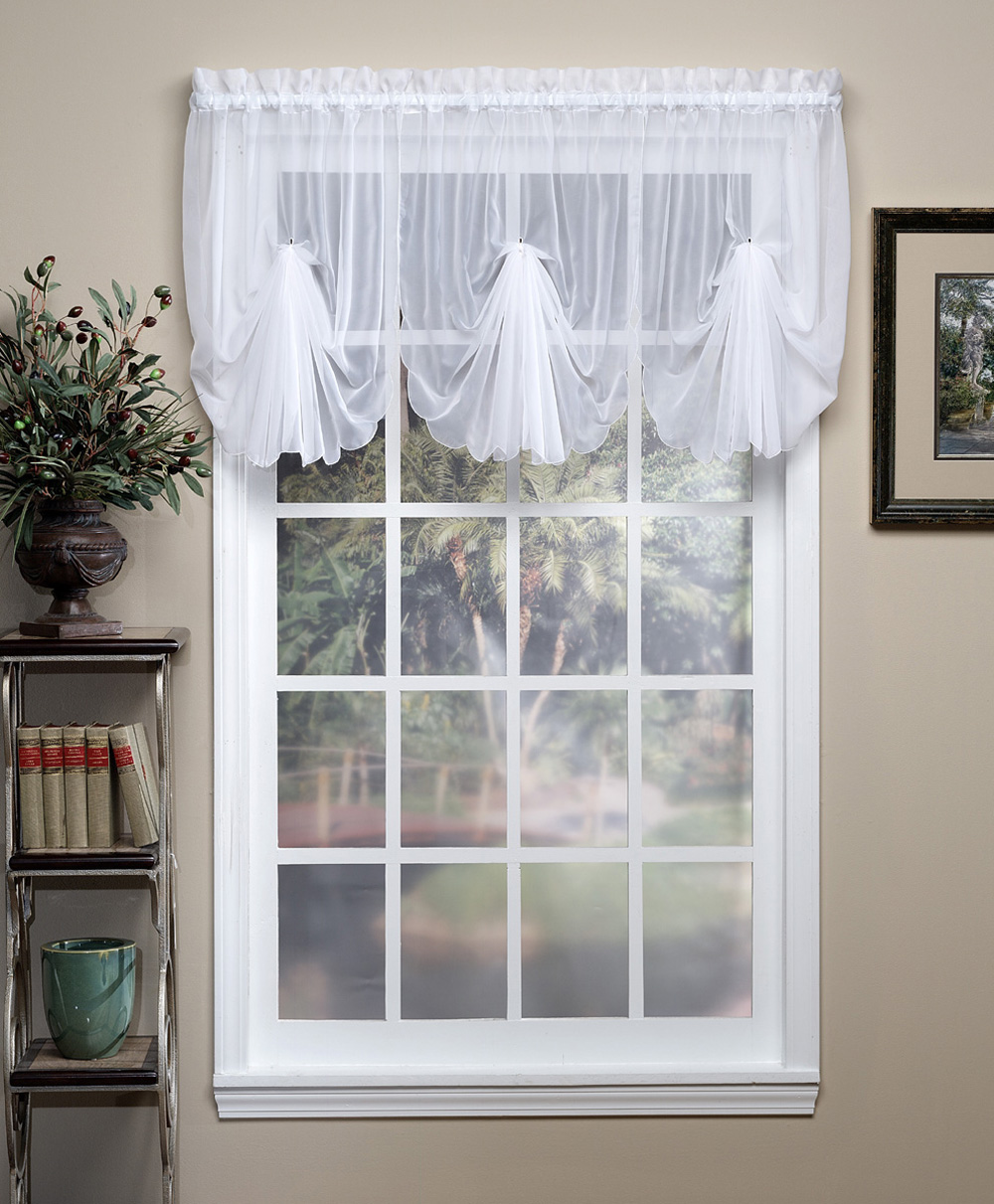Emelia Voile Fan Valance Questions & Answers