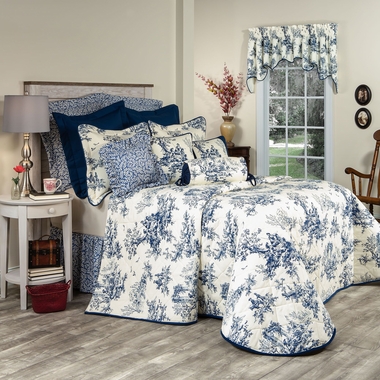 Bedspread - Bouvier Blue by Thomasville Questions & Answers