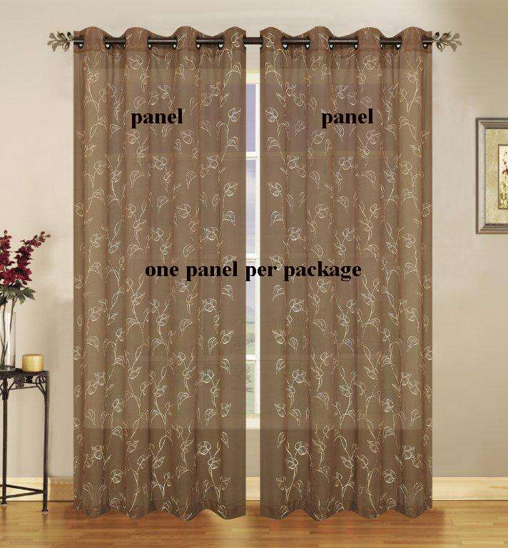 Malverne Embroidered Semi Sheer Grommet Panels - CLOSING OUT Questions & Answers